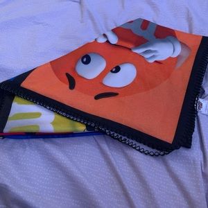 M&m’s blanket large thin and soft from Las Vegas